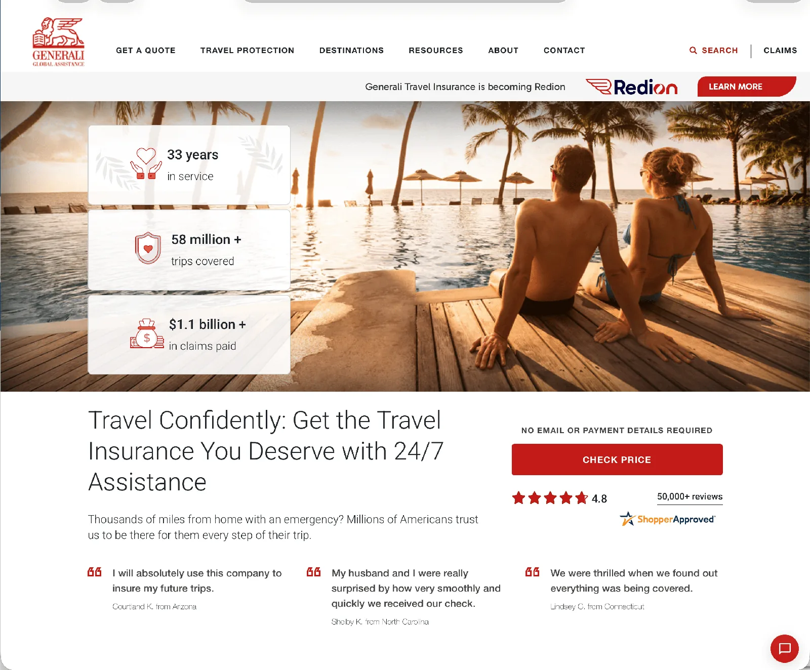 Generalitravelinsurance Website